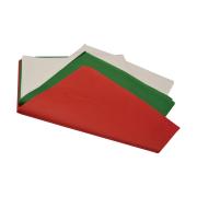 Rainbow 17gsm Acid Free Tissue Paper 500mm X 750mm Xmas Assorted Colours 360 Sheets /Ream
