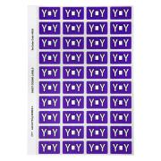 Avery Colour Coding Labels 25mm Alpha Y Purple Pack 240