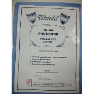 Pillow Case Vinyl Zip Protector Each Winc
