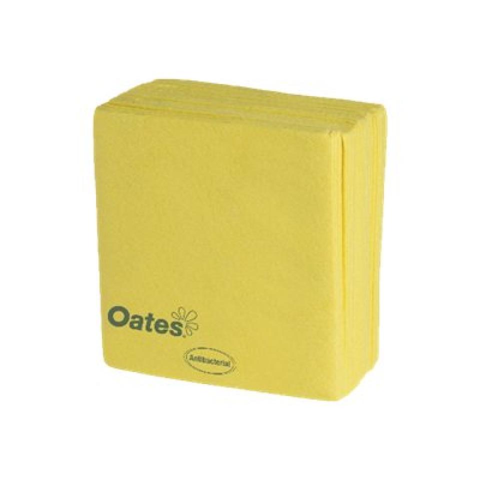 Oates Hw003Y Super Wipe 38X40cm Yellow Pkt 20