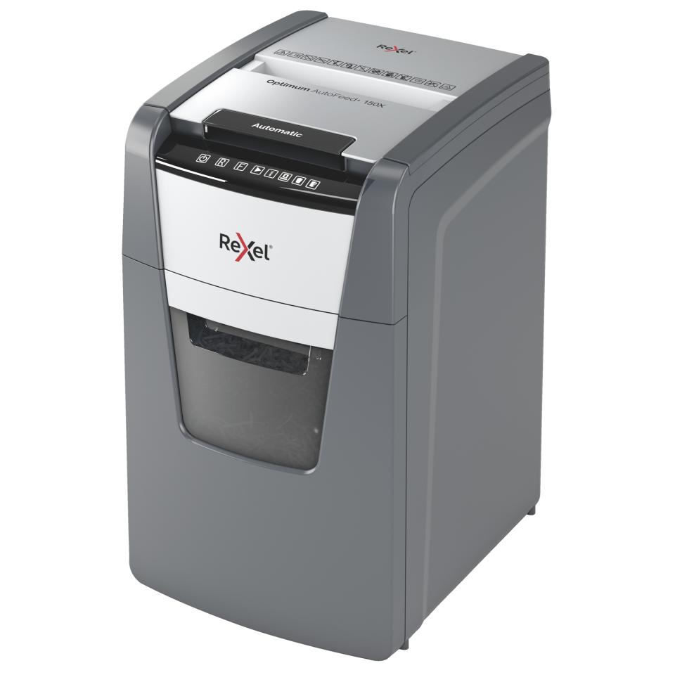 Rexel Optimum Autofeed Shredder 150X Cross Cut Image