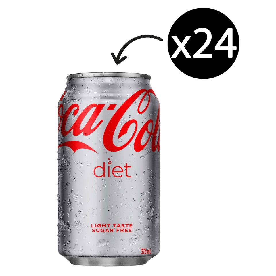 Diet Coca Cola 375ml Can Carton 24 | Winc