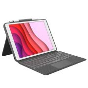 Logitech Combo Touch Keyboard Case Graphite for iPad (7th 8th 9th gen) 10.2 In
