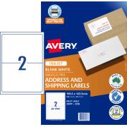 Avery Shipping Labels for Inkjet Printers - 199.6 x 3.5mm - 100 Labels (J8168)