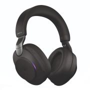 Evolve2 85 Wireless Stereo Headset Teams Cert Active Noise Cancelling Spatial Audio 30m Range USB A