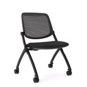OLG Logic Training Chair with Castors in Black