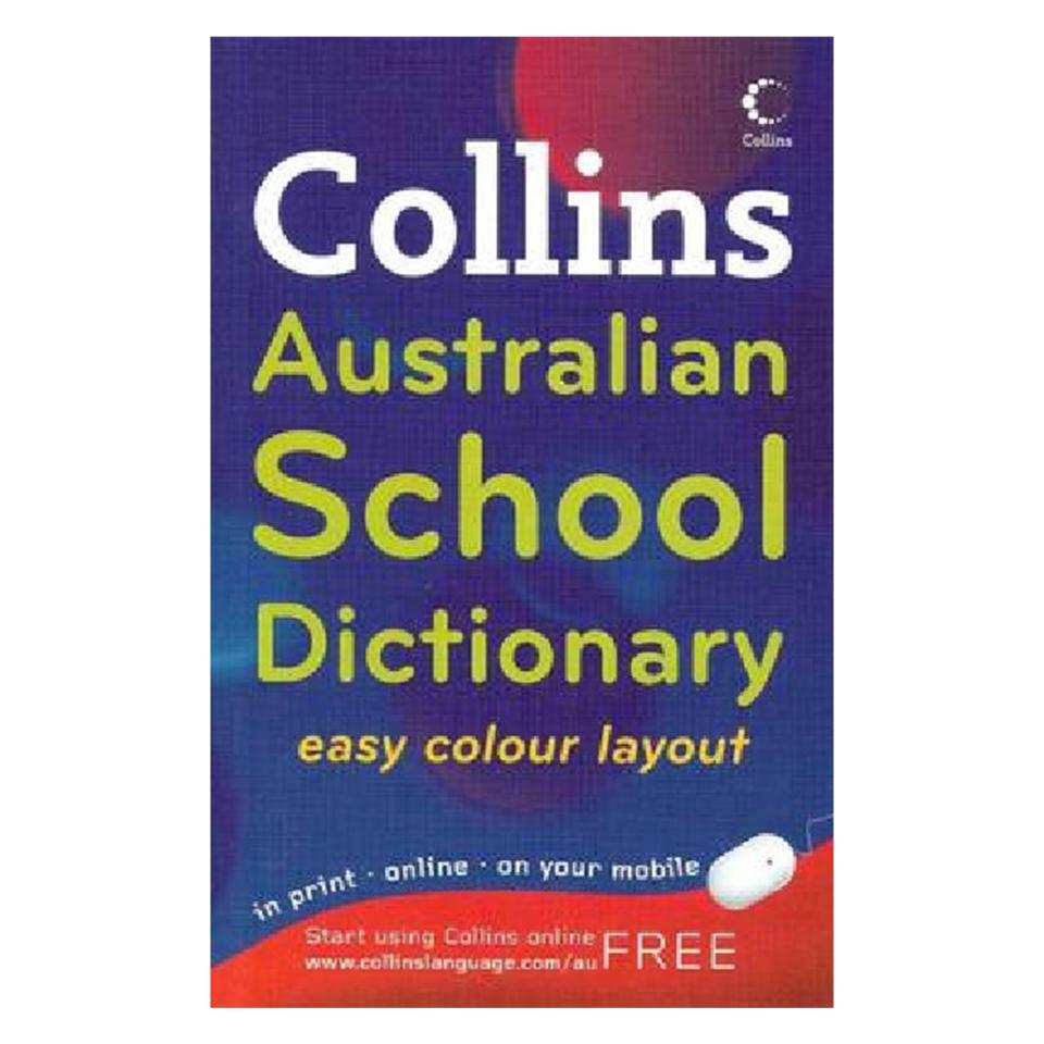Collins Australian School Dictionary 5th Edn Winc