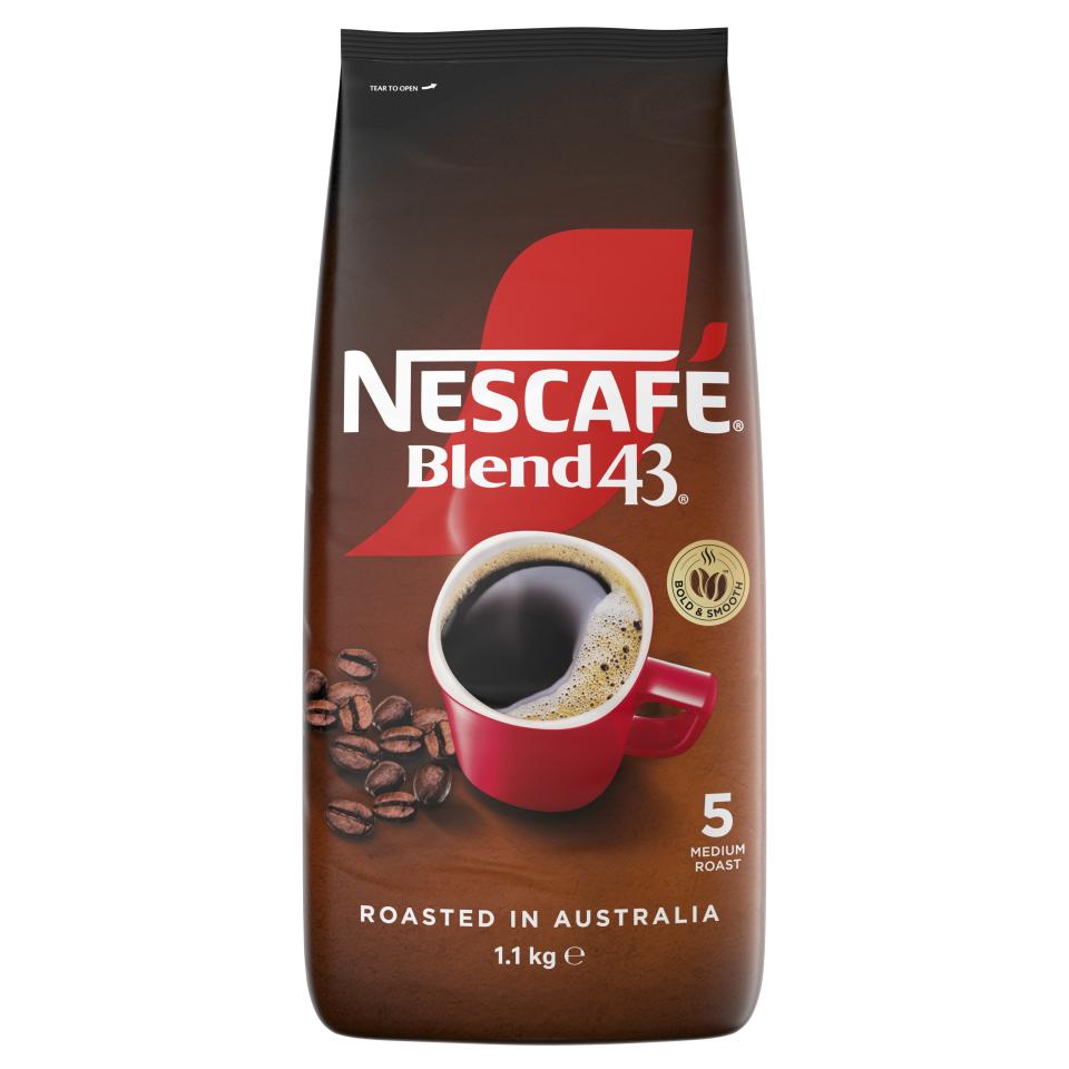 Nescafe Blend 43 Instant Coffee 1.1kg Smart Pack