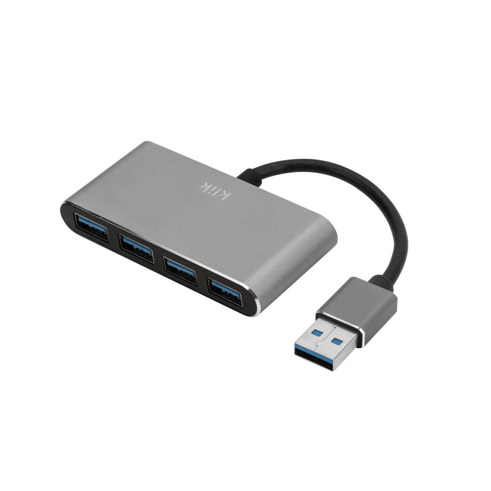 Klik USB-A To 4 Port USB-A 3.0 Hub
