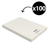 DigiTuff Synthetic Paper Matt White Adhesive Removable Back A4 Pack 100