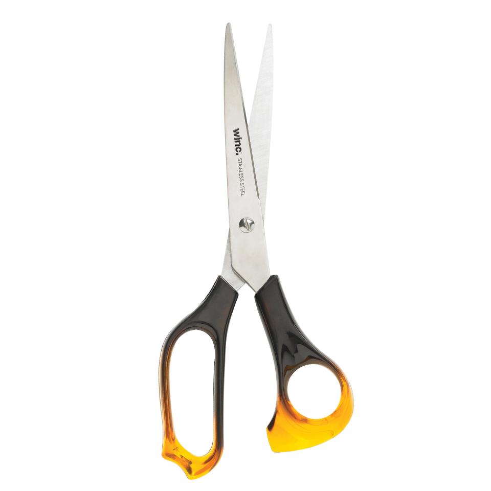 Winc Scissors 210mm Large Amber Handle