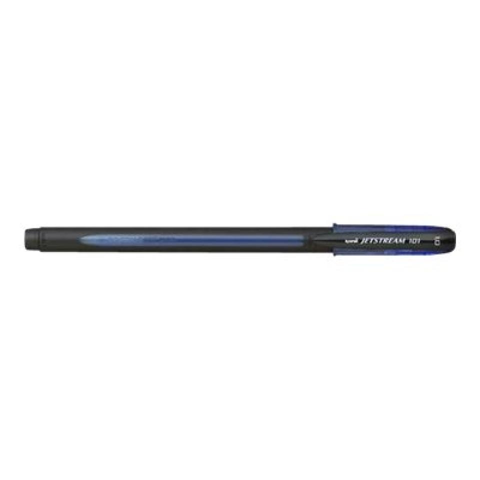 Uni-ball Jetstream 101 Rollerball Pen Medium 1.0mm Blue Box 12
