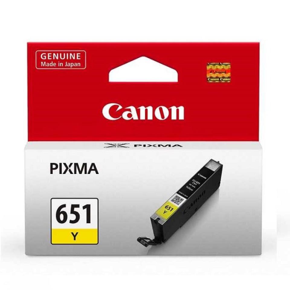 Canon PIXMA CLI-651Y Yellow Ink Cartridge