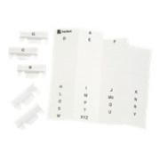 Crystalfile Crystaltabs Suspension Inserts A-Z White Pack 52