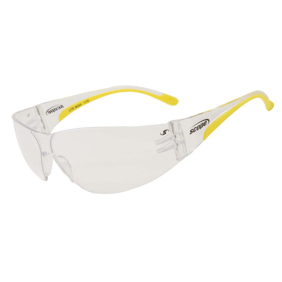 Scope Optics Lite Boxa Safety Spectacles Clear Lens