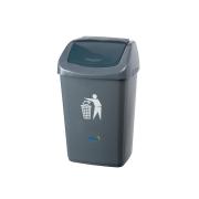 Oates Bb-20Fgy Flip Bin Grey 20L