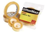 Officemax Cellulose Tape 24mm X 66m Clear
