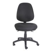 Mondo Java Task Chair High Back Fabric Black