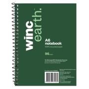 Winc Earth Spiral Notebook A6 Ruled 96 Page