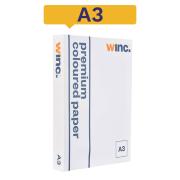Winc Premium Coloured Copy Paper A3 80gsm Pink Ream 500