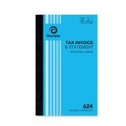 Olympic No.624 Duplicate Carbon Book Tax Invoice & Statement 200X125mm