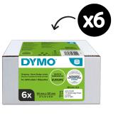Dymo LabelWriter Shipping Labels 54mm X 101mm Value Pack 6