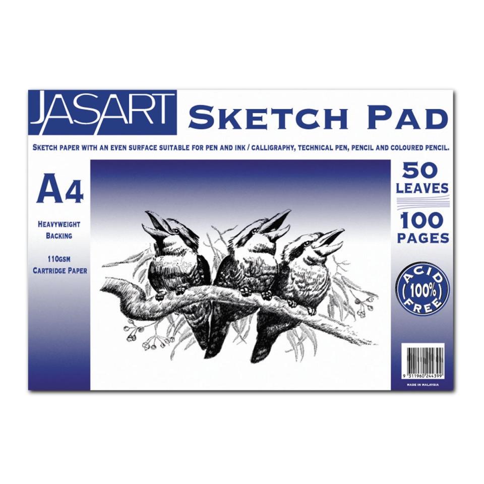 Jasart Sketch Pad A4 100 Page