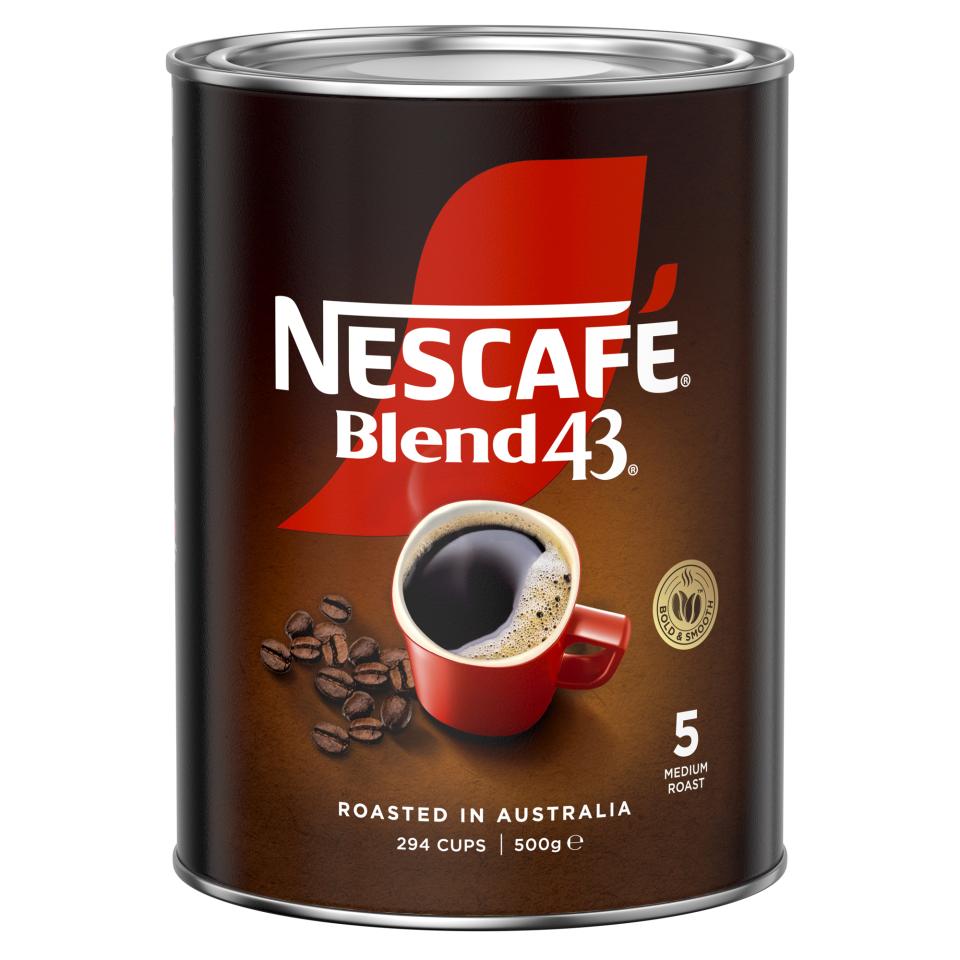 Nescafe Blend 43 Instant Coffee Tin 500g Image