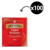Twinings English Breakfast Tea Bags Pack 100
