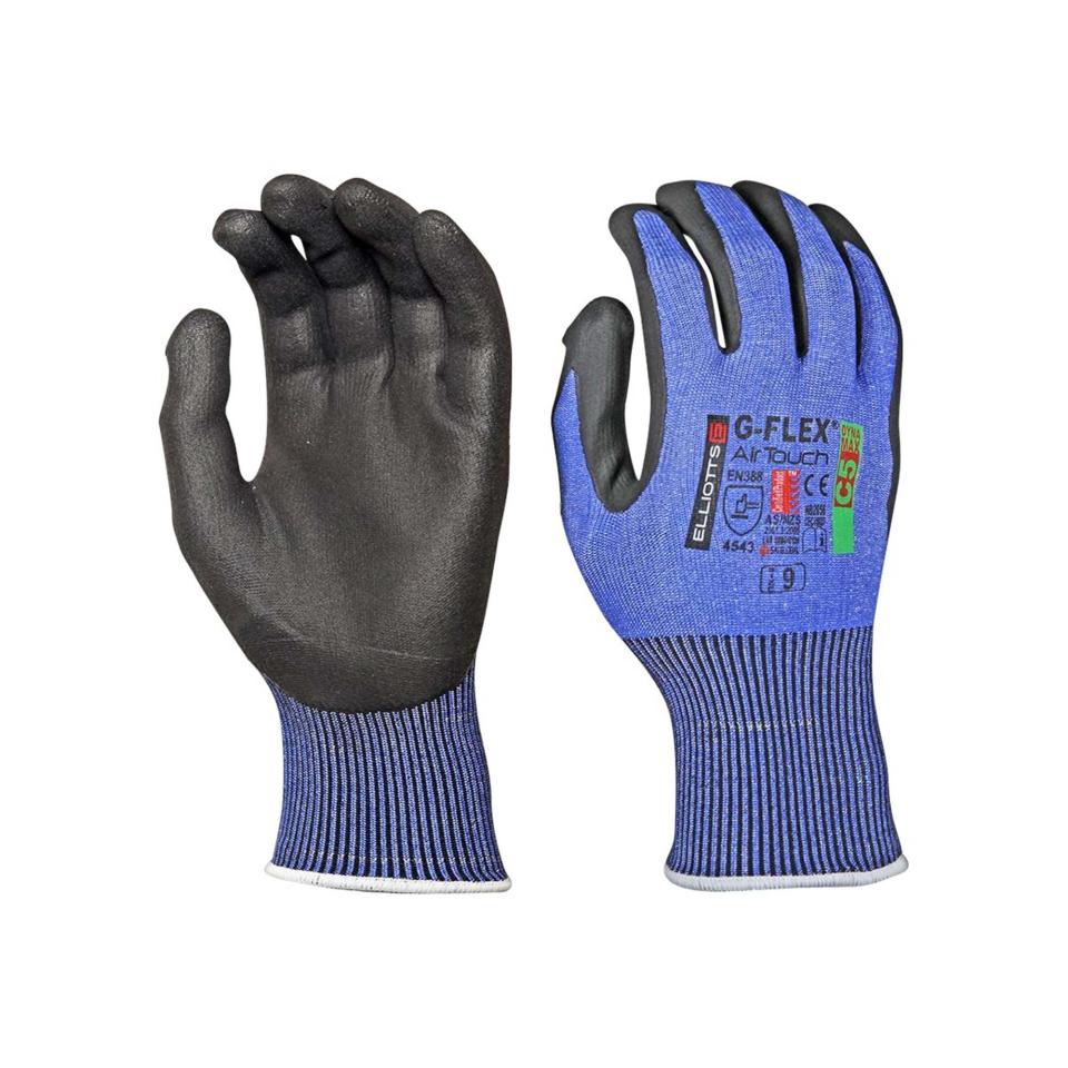 Elliotts G Flex Dynamax C5 Airtouch Glove En388 4543 Size 7 Vend