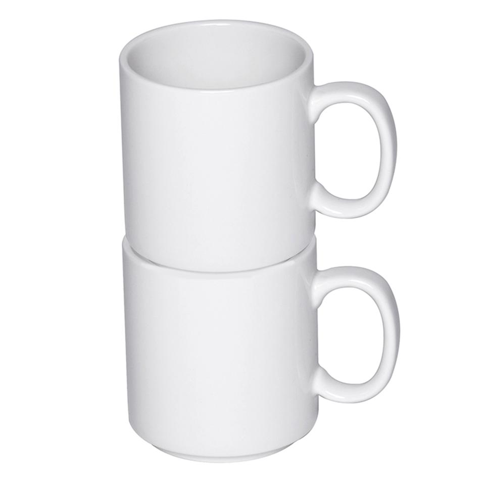 Connoisseur A La Carte Stackable Mug 300ml White Pack 6