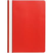 Marbig Flat File Economy A4 Clear Front Red