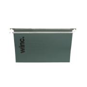 Winc Suspension File Manilla 100% Recycled Foolscap Green Box 50