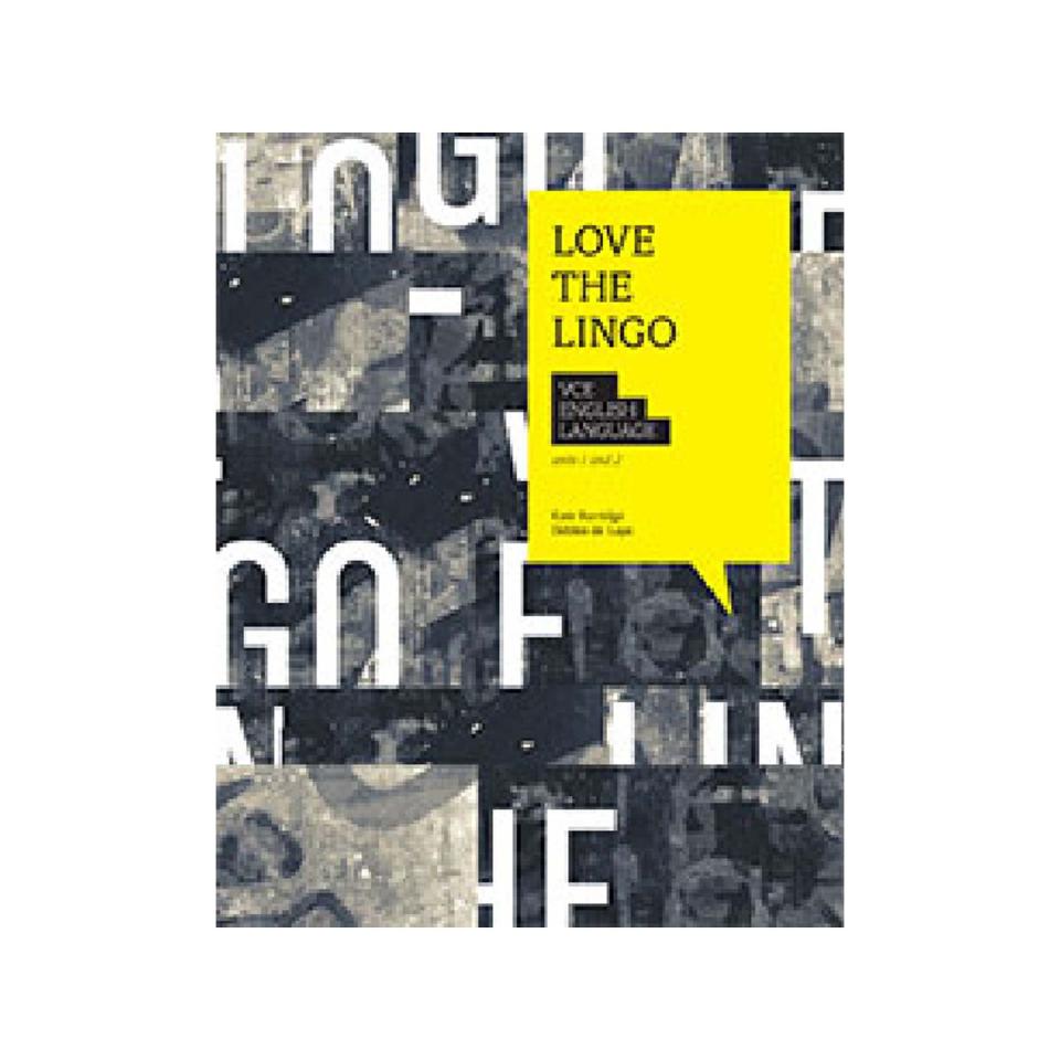 Boobook Love The Lingo 2nd Ed Authors Burridge & De Laps