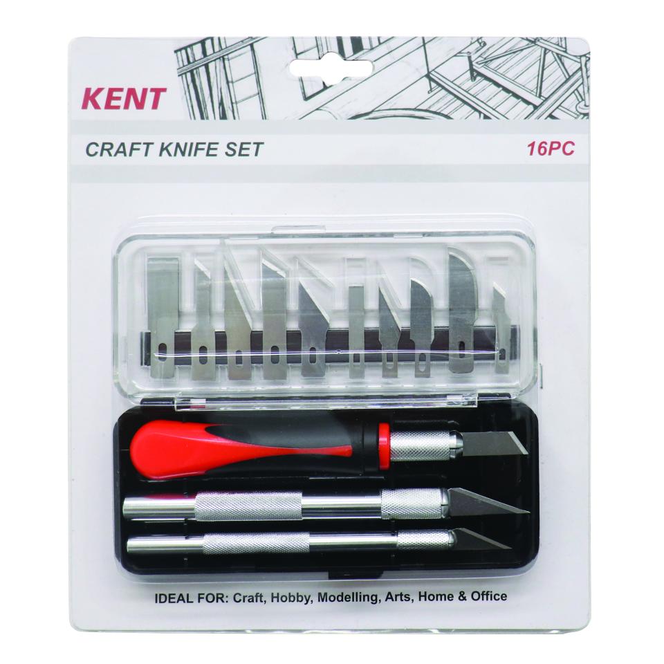 Kent Craft Knife Set 16 Image