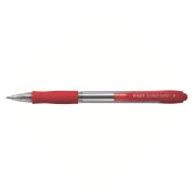 Pilot BPGP-10R Supergrip Retractable Ballpoint Pen Fine 0.7mm Red Each