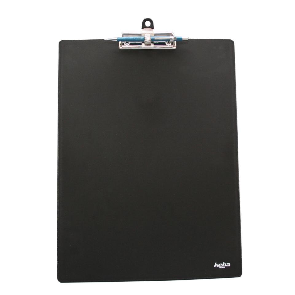 Keba A3 Clipboard PP Black With Pen Holder Winc