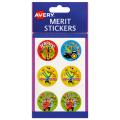 Thumbnail image of Avery Merit and Reward Stickers Cartoon Band 30 mm diameter Pack 102