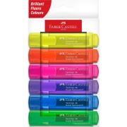 Faber-Castell Textliner Ice Highlighter Assorted Wallet 6