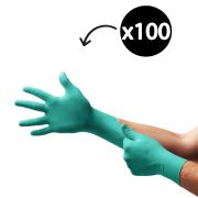 Ansell 92-600 Touchntuff Powder Free Disposable Nitrile Gloves Box 100
