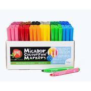 Micador Colourfun Coloured Markers Class Assorted Tub 180