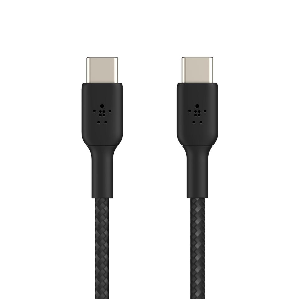Belkin USB-C To USB-C  Braided Cable 1m Black