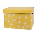 Thumbnail image of Marbig Enviro We Mean Green Sto-Away Archive Box Honeybee Yellow Pack 4