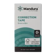 Mandura Correction Tape 5mm x 8m Each