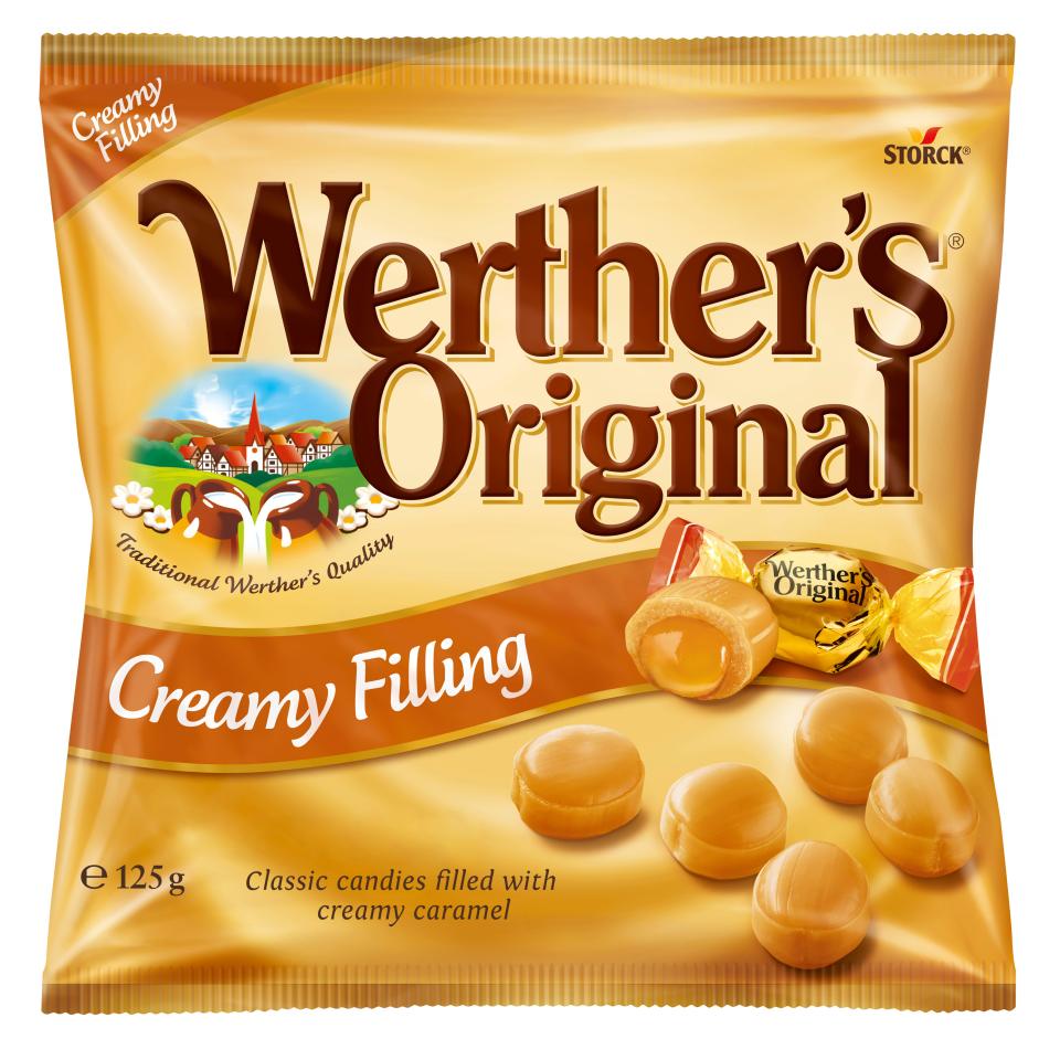Werther's Original Cream Candies Creamy Filling 125g