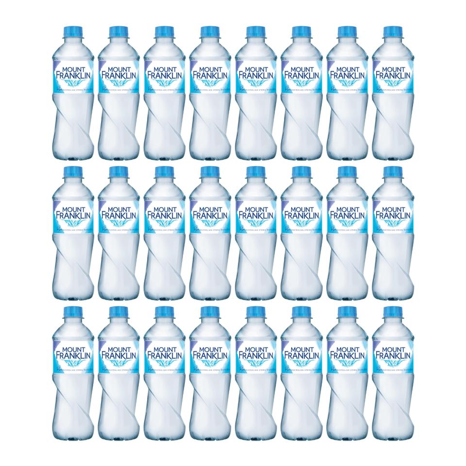 Mount franklin water 400ml carton 24 winc