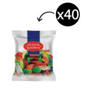 Victoria Gardens Assorted Party Mix Jellies Lollies Portion Control 65g Carton 40