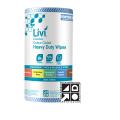 Thumbnail image of Livi Essentials 6004 Commercial Wipes Blue Roll 45m Carton 4