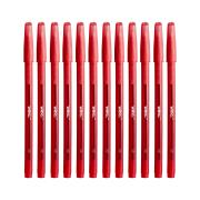 Winc Stick Ballpoint Pen Medium 1.0mm Red Box 12
