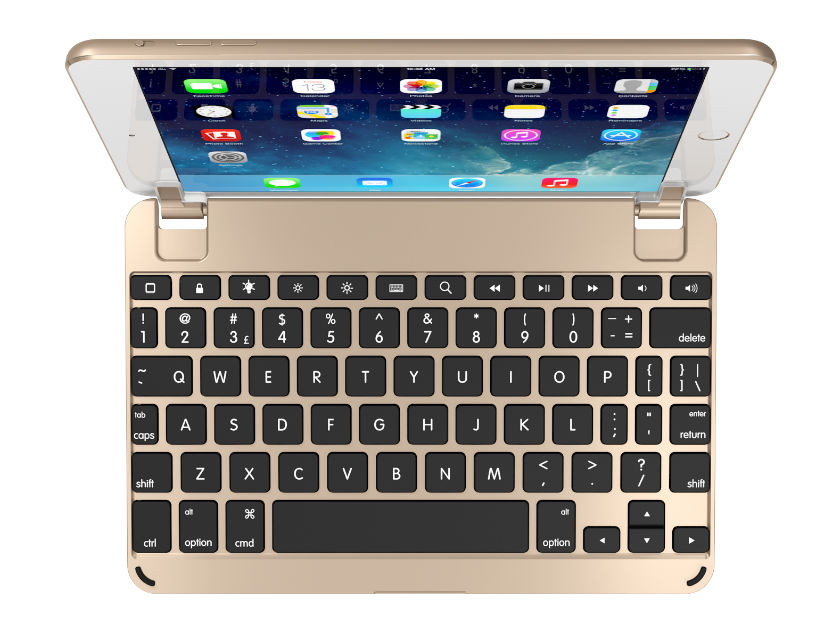 Brydge 7 9 Bluetooth Keyboard For Ipad Mini 4 Gold Winc